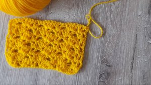 Солнечный узор крючком