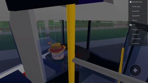 я оцениваю своего друга по вождению в Nid's buses в роблокс! #roblox #nid'sbuses #друг #автобус #Da