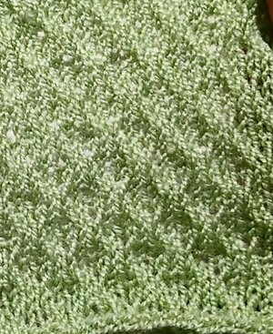 Простой и красивый узор спицами "Вафельное полотно"