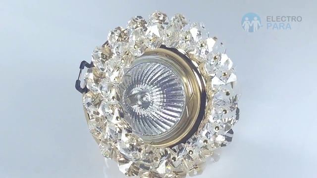 K206 CL/G Ambrella, обзор точечного светильника. смотреть онлайн