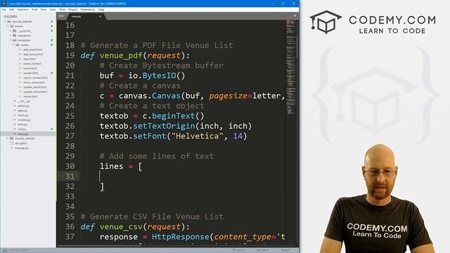 How To Generate PDF Files Dynamically With Django - Django Wednesdays #17
