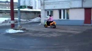Тюнинг скутера Tornado.