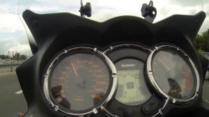 Suzuki V-Strom DL1000 acceleration 0-100 km/h (0-60 mph) & 0-200 km/h (0-125 mph)