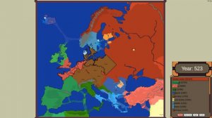 1941 г. Вторая мировая Европа 1000 лет Timelapse | Ages of Conflict