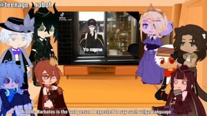 Twisted wonderland react to Ramshackle student as Barbatos