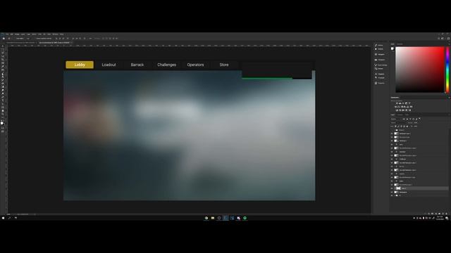 Roblox FPS Game UI tutorial in Photoshop Part 1 | GFX COMET смотреть онлайн