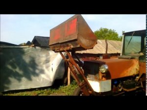 Ковш на трактор своими руками 3я часть