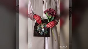 Перчатки автоледи. Автомобильные, кожаные перчатки с вышивкой. Дизайнерская одежда