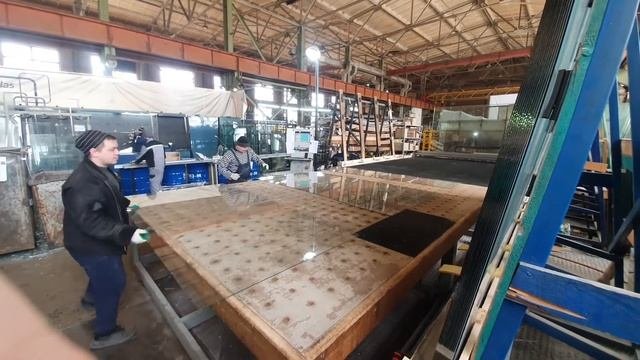 Процесс изготовления стеклопакетов