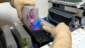 Сброс счетчика фотобарабана ОКИ С710 (Drum Unit reset OKI C710)