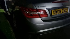 Mercedes E Class progressive turn signal modification