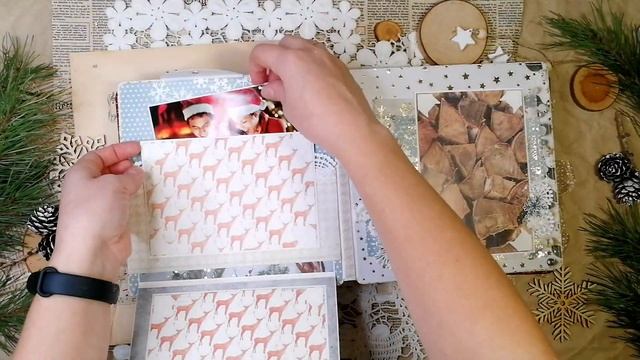 Зимний альбом: скрапбукинг,обзор смотреть онлайн