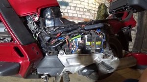 Honda ST 1100 Pan European Установка фар дополнительного света ч.2