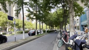 Спальный район в Китае, город Нанкин (скучное видео).