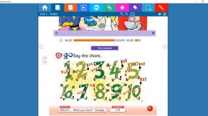 Kid's Box 1 Unit 1 Chant: Numbers 1-10