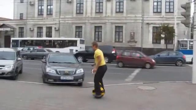 Как я катался на электрическом моноколесе (solowheel) смотреть онлайн