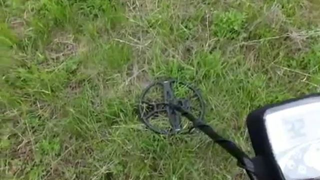 Поиск монет с металлоискателем Minelab X TERRA 705. Мои первые две копейки Александра I.