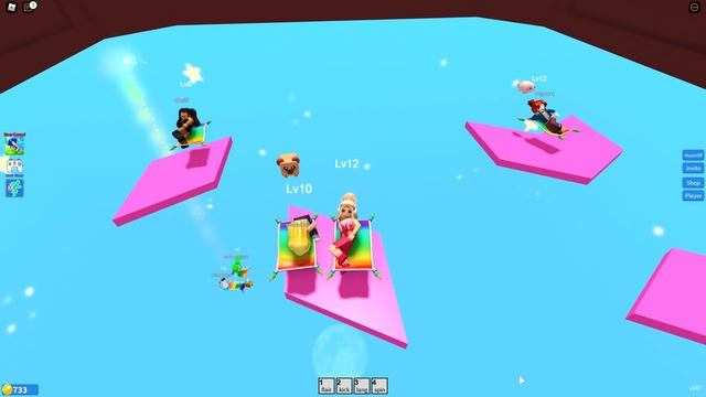 НА КОЛЯСКЕ ВЫИГРАЮ ? ?? КРУТОЕ ОБНОВЛЕНИЕ ? Игра на внимательность роблокс Color Block смотреть онлайн