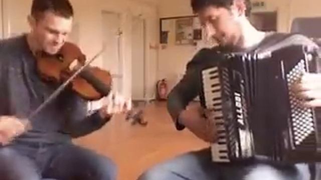 Newfolks/the Beacons play two American Bluegrass Reels смотреть онлайн