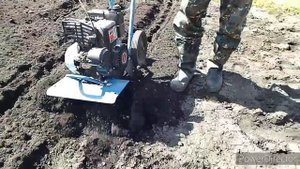 Мотокультиватор "КРОТ" , прост в обращении и транспортировке.