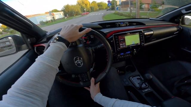 2023 TOYOTA Hilux GR Sport [2.8D/204 HP] - POV Test Drive 4K смотреть онлайн