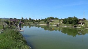 Рыбалка на рыбной ферме Капитан Крюк. Крым. Обзор, мнение и философская минутка.