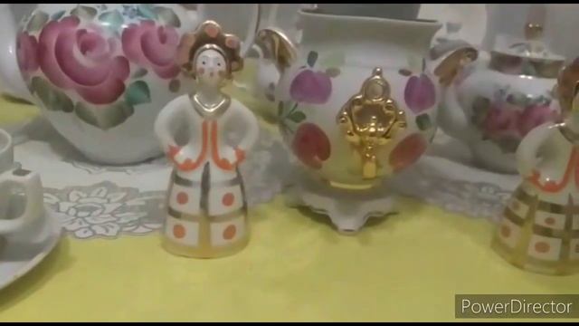 Сервиз "Triptis"куплен "с рук". Коллекция уральского фарфора. смотреть онлайн