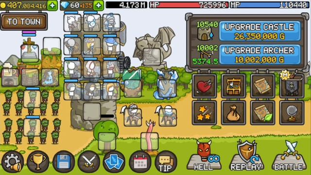 Билд на Колонии в Grow Castle castle grow growcastle recommend recommended towerdefense