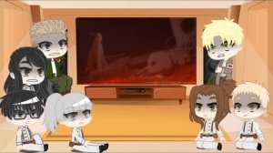 ||• ` Marley ' react to ` Armin turn into Colossal titan ' •||/ Attack On Titan \||