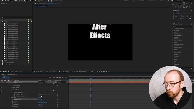 Основы After Effects — #5 Анимация титров смотреть онлайн