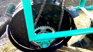 покрасил свой мотоокучник .. фиксик..