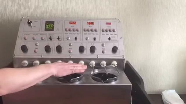 Гальваническая установка ювелирная.
