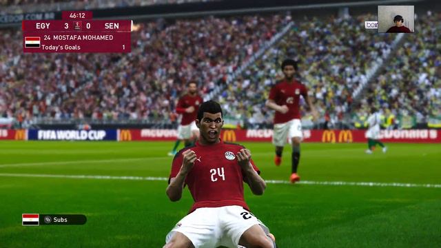 EGYPT vs SENEGAL | FIFA World Cup Qualifiers 2022 | Match eFootball PES 2021 | Gameplay PC смотреть онлайн