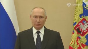 ✅Владимир Путин поздравляет с 23 февраля!