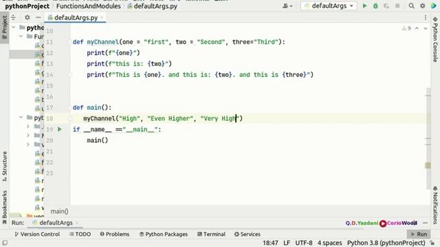 60. Python Keyword Arguments and Positional Arguments | What is Positional Arguments in Python