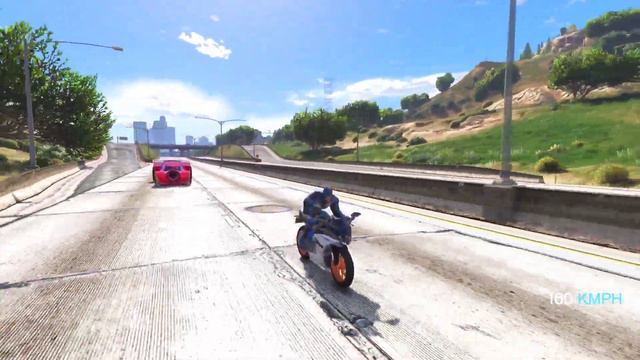 Rope Hero Ktm Bike Vs Superhero Car Race in Rope Hero Vice Town | Rope Hero Video смотреть онлайн