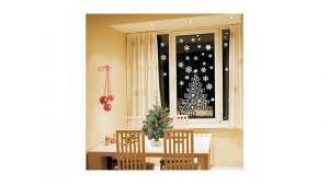 Как украсить окно на новый год Идеи 2017