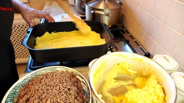 Картофельная запеканка с фаршем как в детском саду, почти что ГОСТ