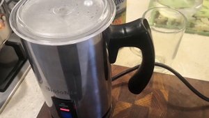 Тест вспенивателя молока - неудачный