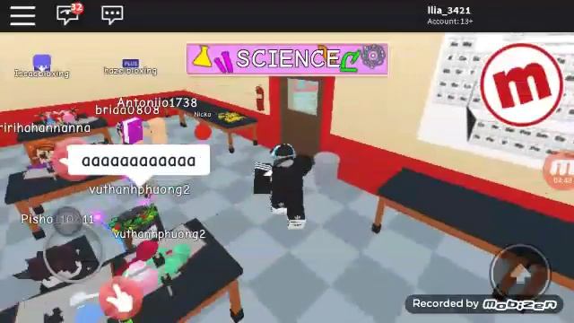 Первый день в школе роблокс мип сити на телефоне смотреть онлайн