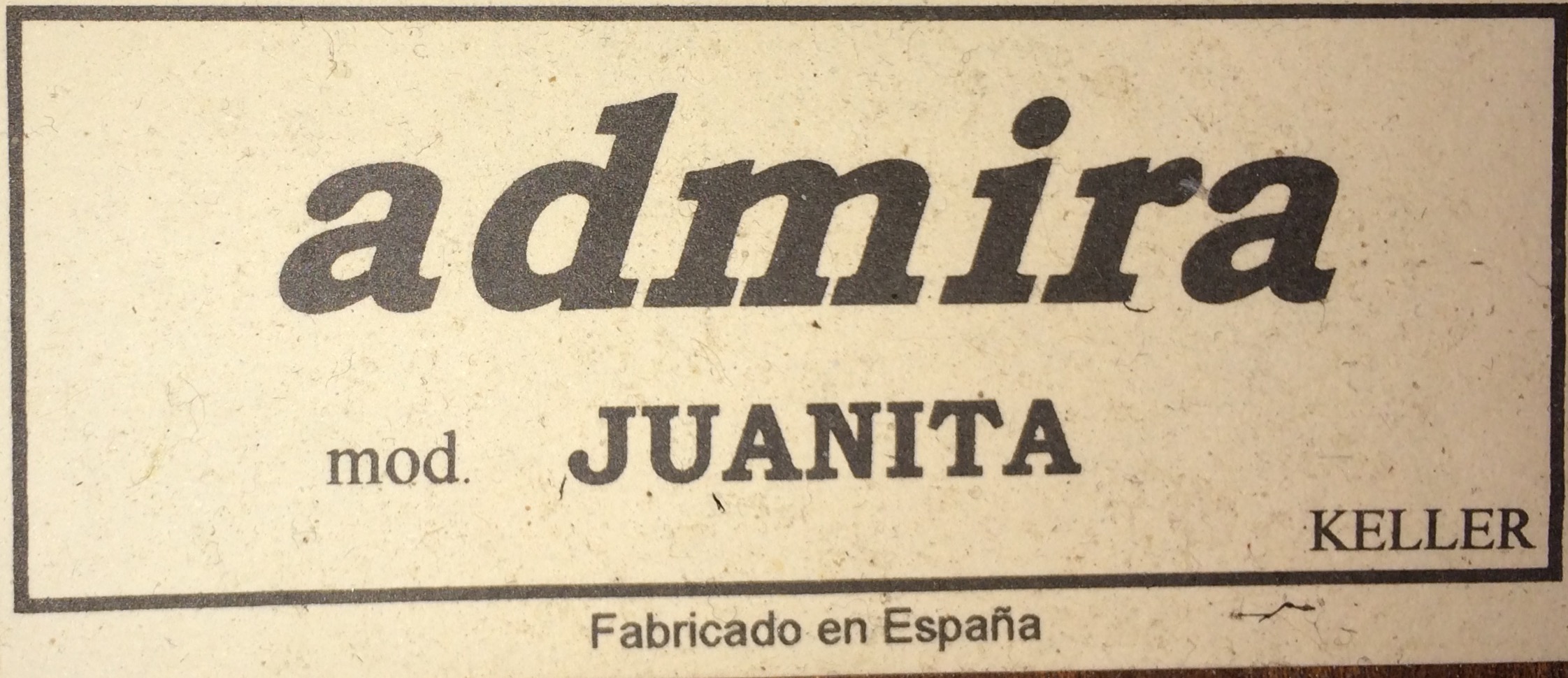 Гитара Admira Juanita - Adelita - Francisco Tárrega