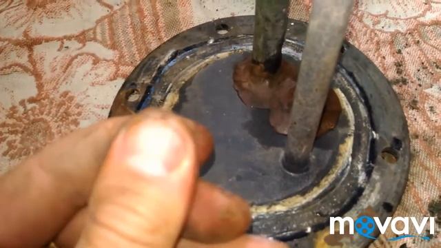 Ремонт бойлера, утечка воды из фланца где сухой тен. смотреть онлайн