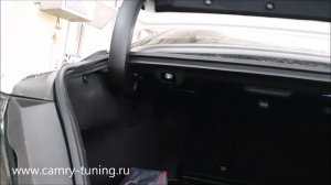 Накладка и крючки в багажник для Камри 70 - Автотехцентр Camry Tuning