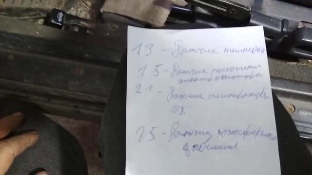 Mitsubishi Gallant 1992  ошибки 13,15,21,25 смотреть онлайн