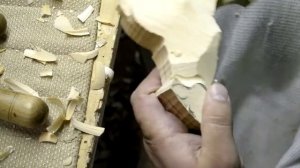 Лось вырезание из дерева