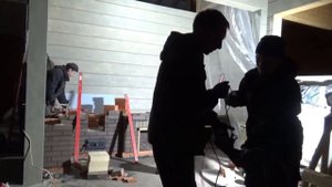 Кладка барбекю из кирпича за 7 минут От и До