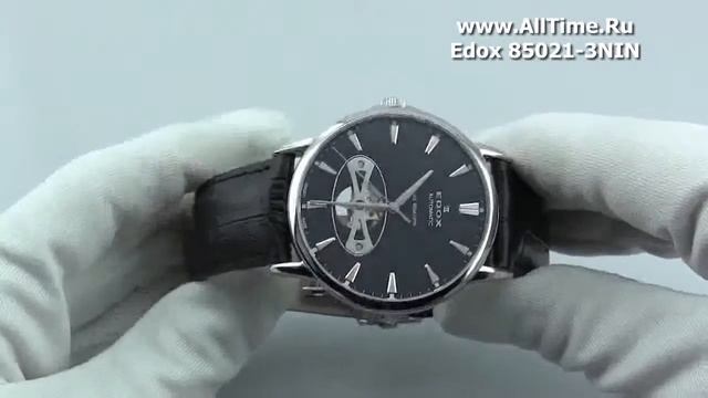 Обзор. Мужские наручные часы Edox 85021-3NIN