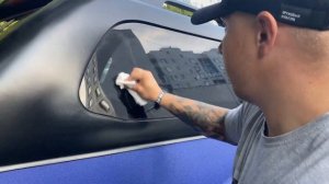 Как правильно клеить наклейку/стикер на машину.