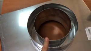 Переходник с кирпичной трубы 410х510 на круглую от завода УМК