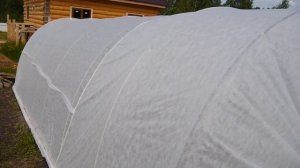 Как сделать парник своими руками. Стеклопластиковая арматура + агроволокно